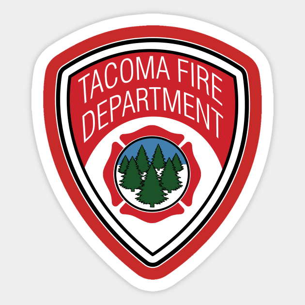 Tacoma FD Patch Sticker by Vault Emporium